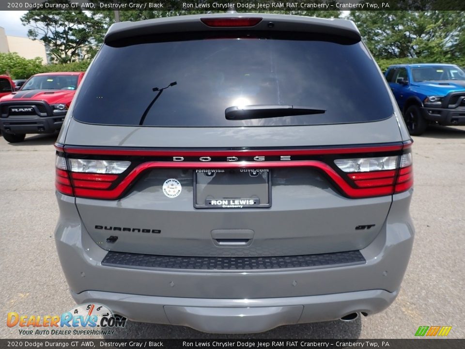 2020 Dodge Durango GT AWD Destroyer Gray / Black Photo #6