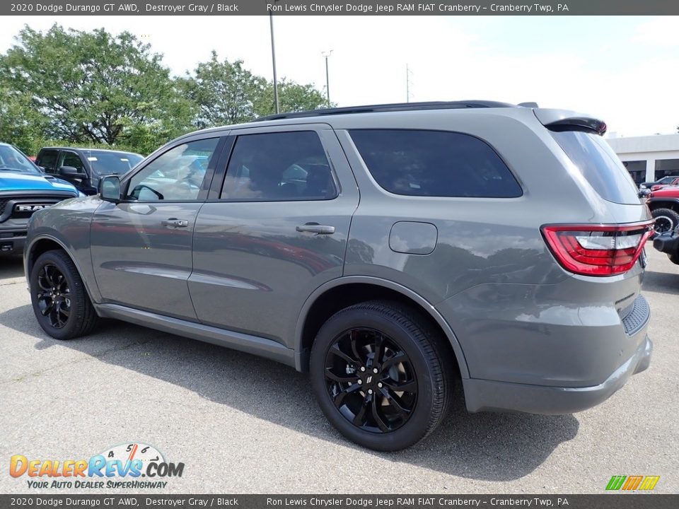 2020 Dodge Durango GT AWD Destroyer Gray / Black Photo #8