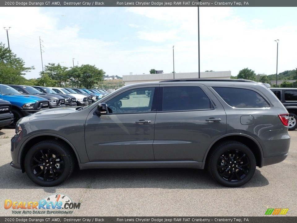 2020 Dodge Durango GT AWD Destroyer Gray / Black Photo #9