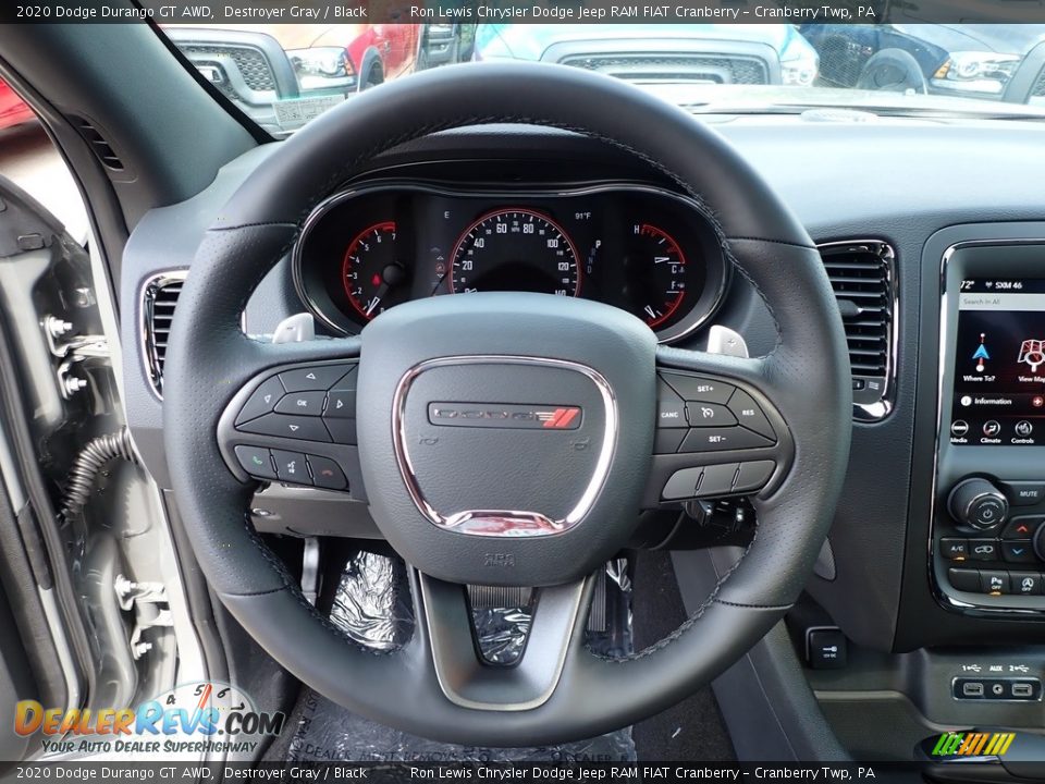 2020 Dodge Durango GT AWD Destroyer Gray / Black Photo #17