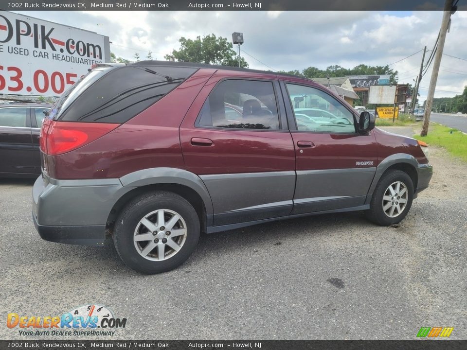 2002 Buick Rendezvous CX Medium Red / Medium Oak Photo #3