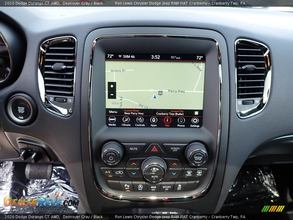 2020 Dodge Durango GT AWD Destroyer Gray / Black Photo #18