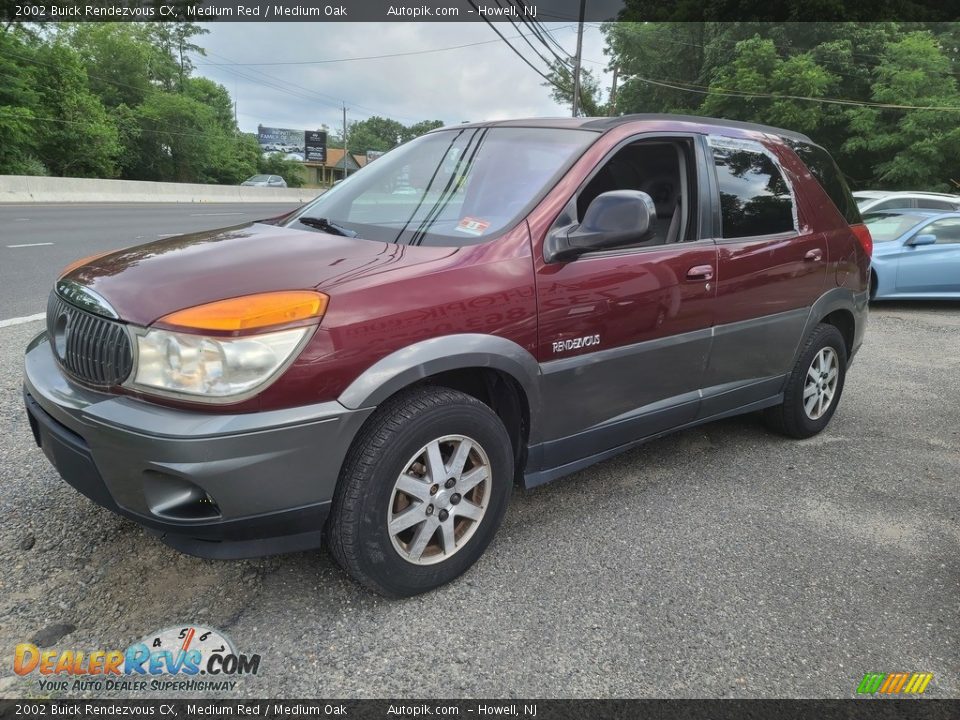 Front 3/4 View of 2002 Buick Rendezvous CX Photo #6