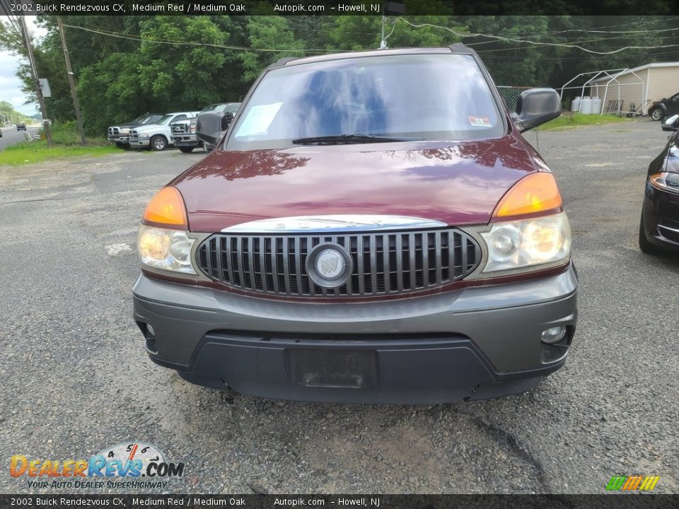 2002 Buick Rendezvous CX Medium Red / Medium Oak Photo #7