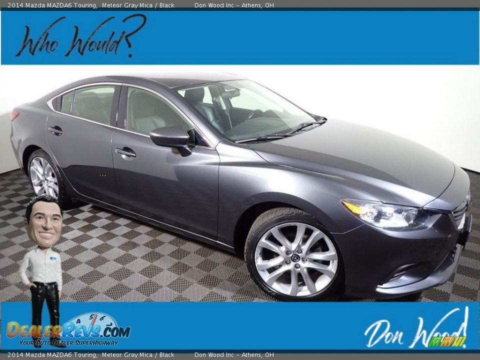 2014 Mazda MAZDA6 Touring Meteor Gray Mica / Black Photo #1