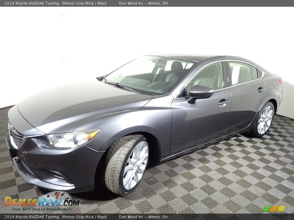 2014 Mazda MAZDA6 Touring Meteor Gray Mica / Black Photo #7