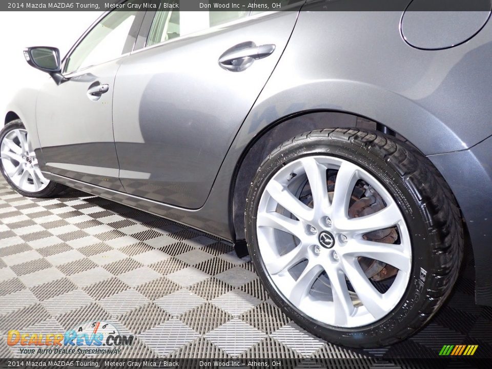 2014 Mazda MAZDA6 Touring Meteor Gray Mica / Black Photo #10