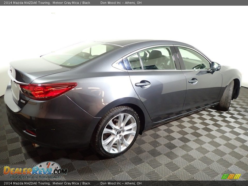 2014 Mazda MAZDA6 Touring Meteor Gray Mica / Black Photo #13
