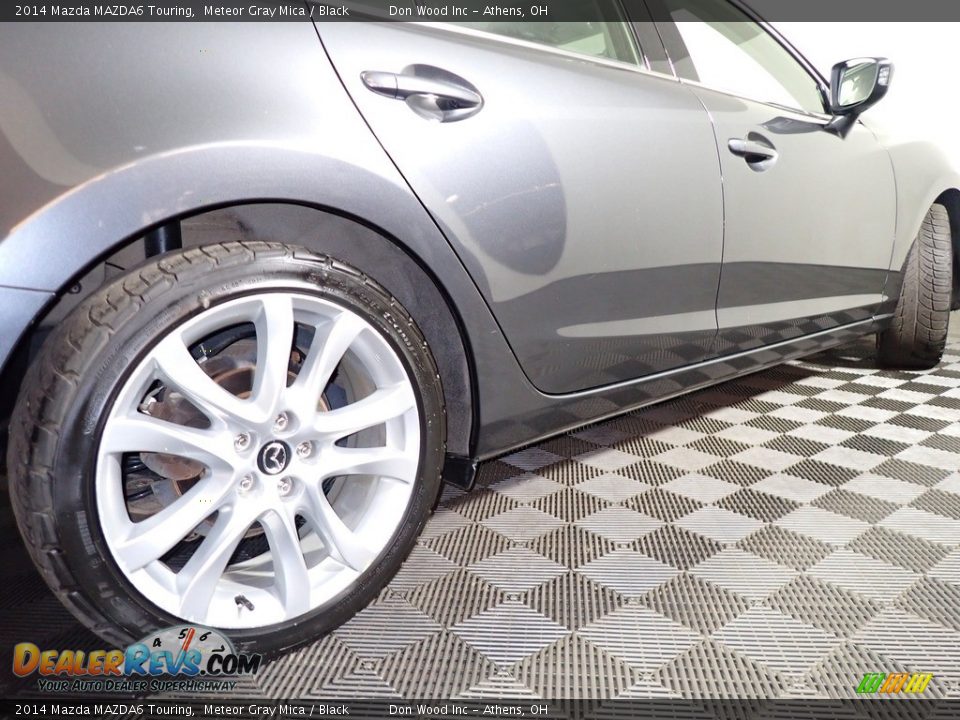 2014 Mazda MAZDA6 Touring Meteor Gray Mica / Black Photo #14