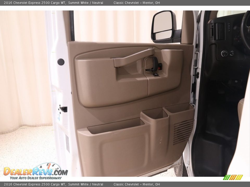 Door Panel of 2016 Chevrolet Express 2500 Cargo WT Photo #4