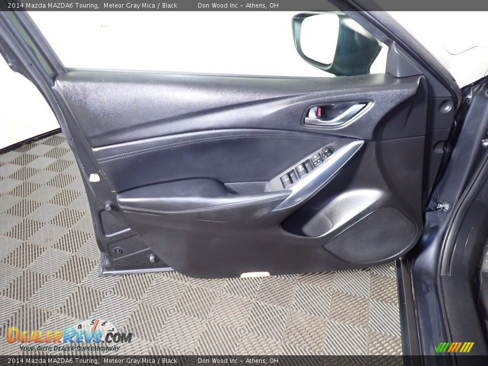 2014 Mazda MAZDA6 Touring Meteor Gray Mica / Black Photo #15