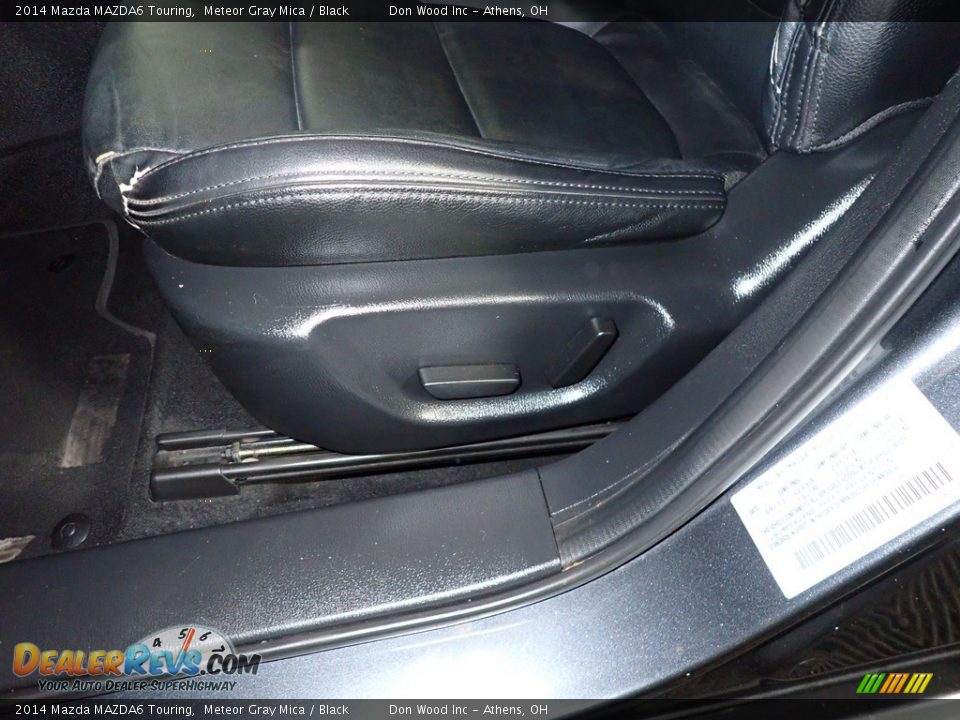 2014 Mazda MAZDA6 Touring Meteor Gray Mica / Black Photo #16