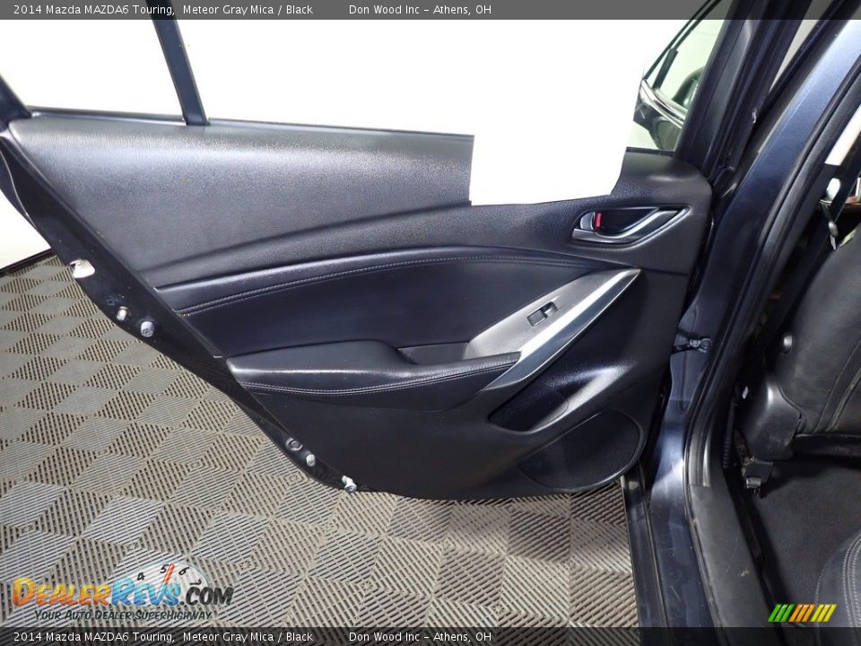 2014 Mazda MAZDA6 Touring Meteor Gray Mica / Black Photo #19
