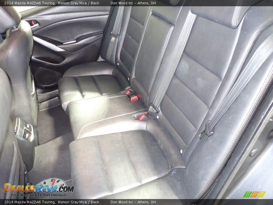 2014 Mazda MAZDA6 Touring Meteor Gray Mica / Black Photo #20