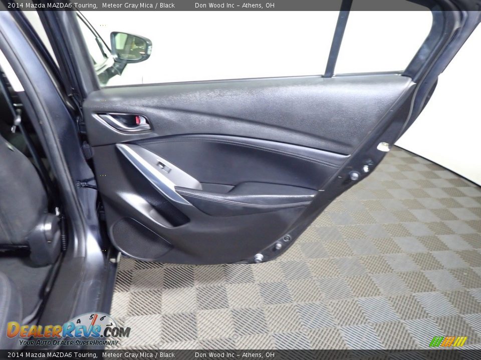 2014 Mazda MAZDA6 Touring Meteor Gray Mica / Black Photo #21