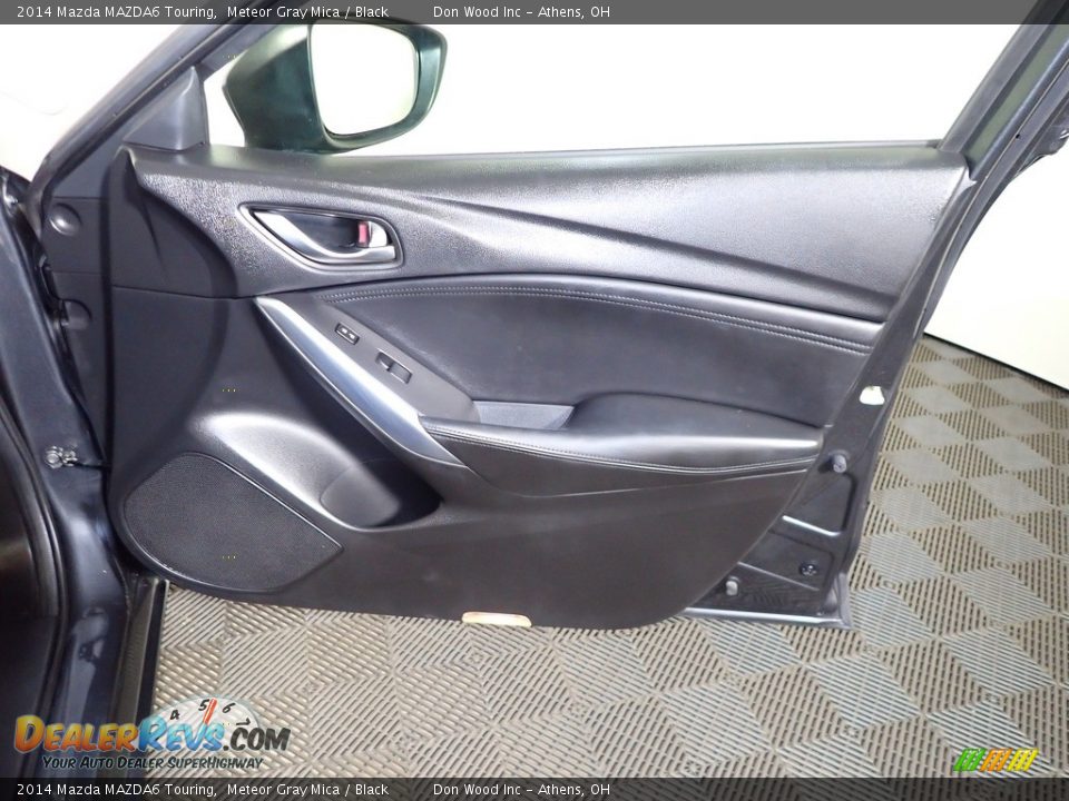 2014 Mazda MAZDA6 Touring Meteor Gray Mica / Black Photo #23