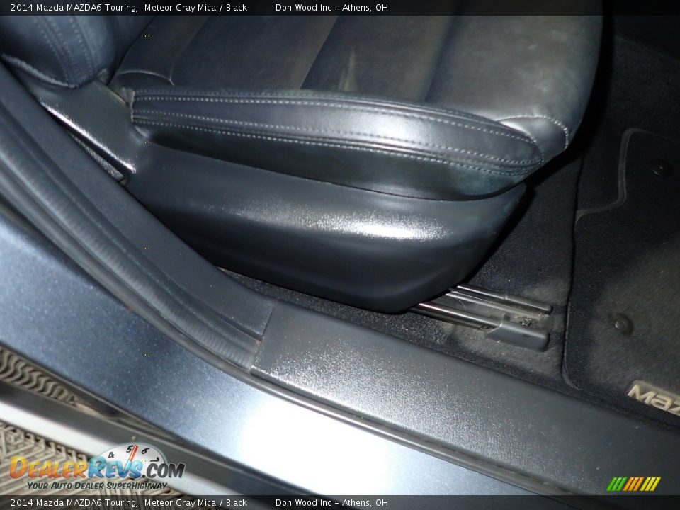2014 Mazda MAZDA6 Touring Meteor Gray Mica / Black Photo #24