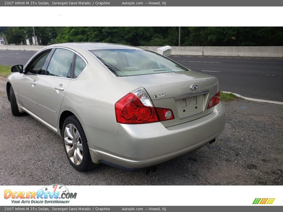 2007 Infiniti M 35x Sedan Serengeti Sand Metallic / Graphite Photo #5