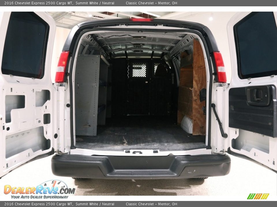 2016 Chevrolet Express 2500 Cargo WT Summit White / Neutral Photo #20