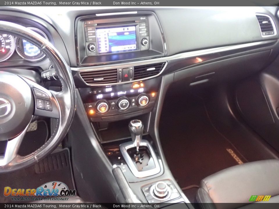 2014 Mazda MAZDA6 Touring Meteor Gray Mica / Black Photo #30