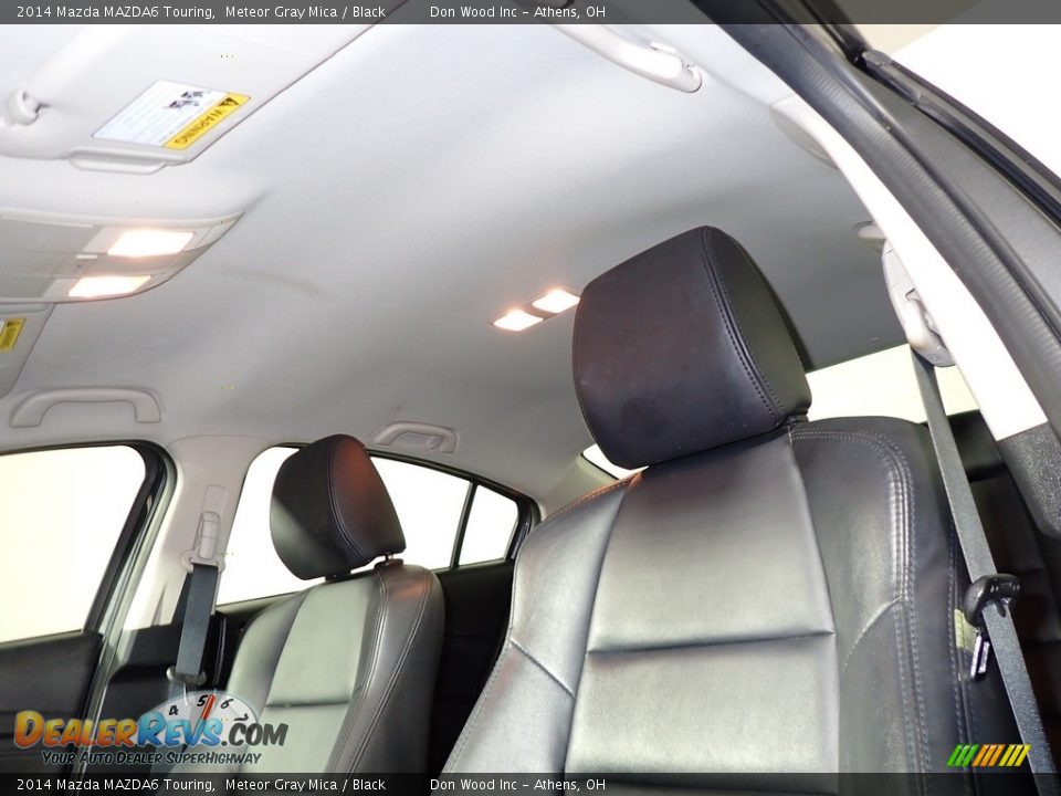 2014 Mazda MAZDA6 Touring Meteor Gray Mica / Black Photo #31