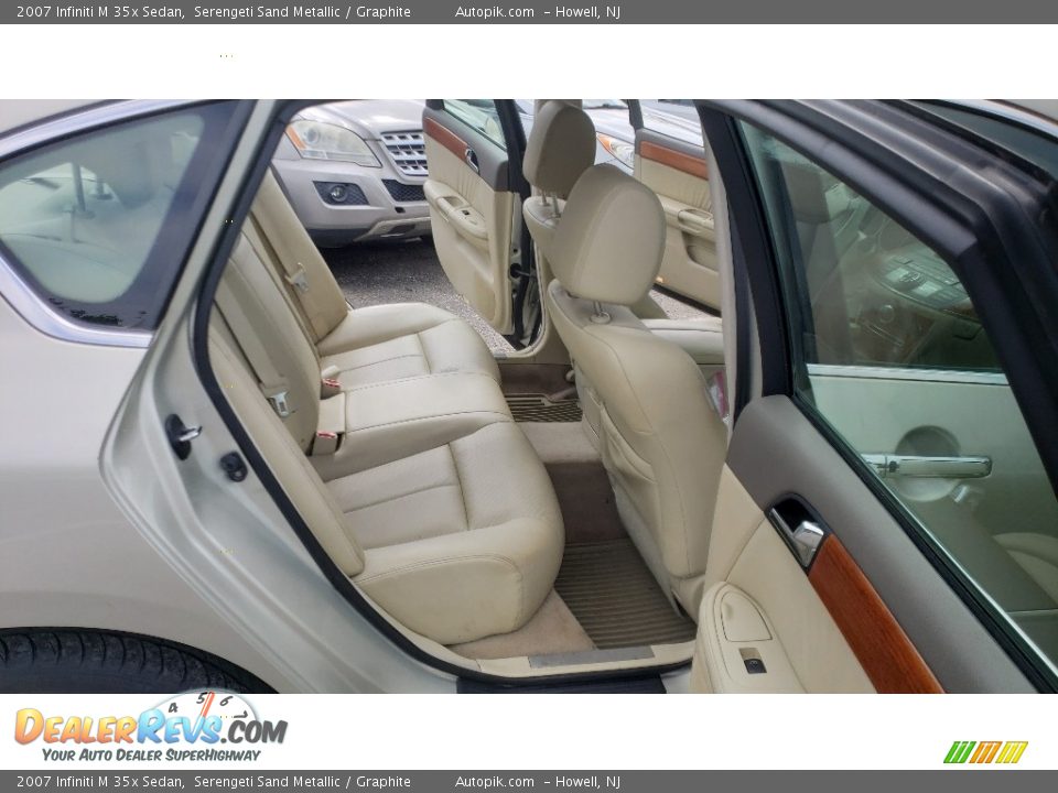 2007 Infiniti M 35x Sedan Serengeti Sand Metallic / Graphite Photo #12