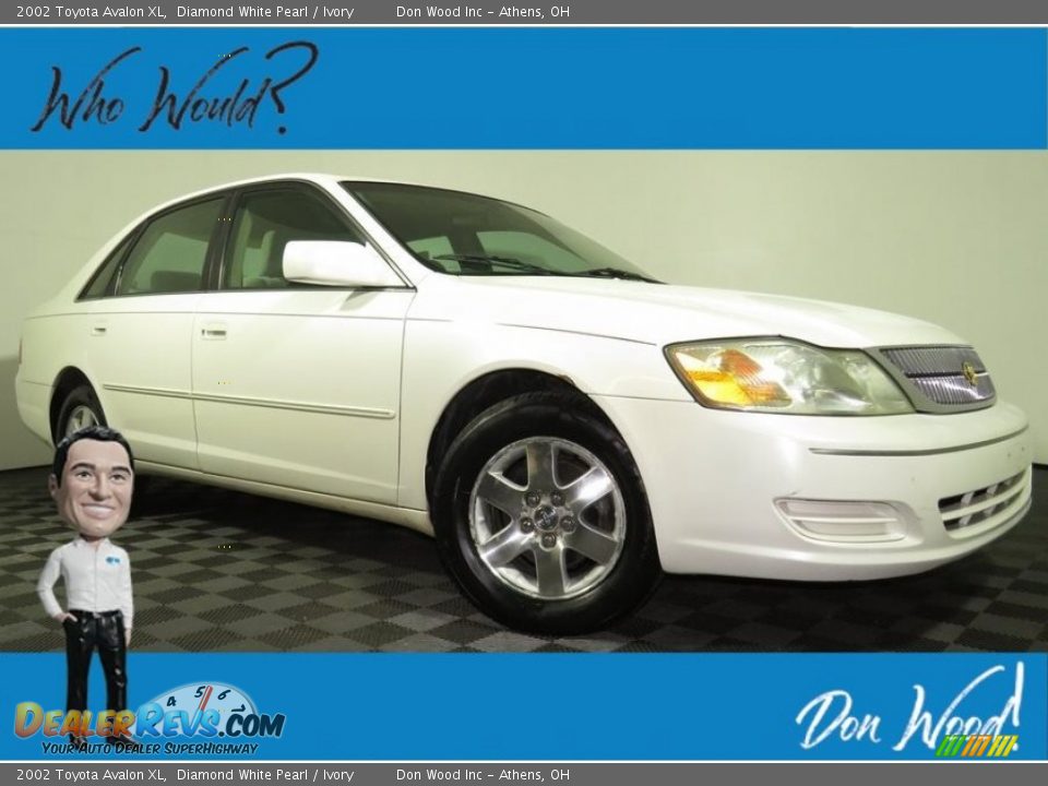 2002 Toyota Avalon XL Diamond White Pearl / Ivory Photo #1