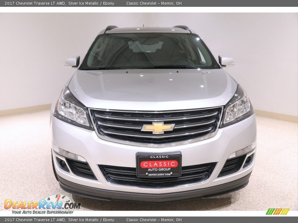2017 Chevrolet Traverse LT AWD Silver Ice Metallic / Ebony Photo #2