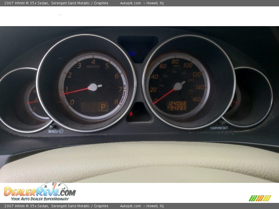 2007 Infiniti M 35x Sedan Serengeti Sand Metallic / Graphite Photo #15