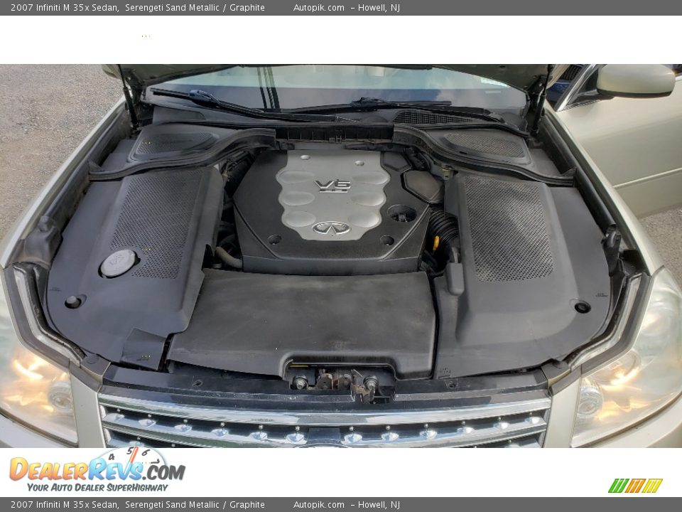 2007 Infiniti M 35x Sedan Serengeti Sand Metallic / Graphite Photo #16