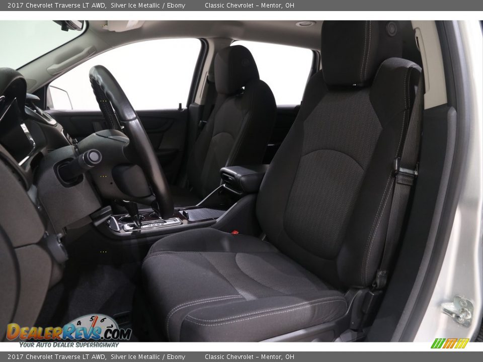 2017 Chevrolet Traverse LT AWD Silver Ice Metallic / Ebony Photo #6