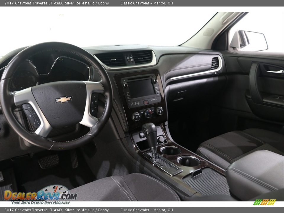 2017 Chevrolet Traverse LT AWD Silver Ice Metallic / Ebony Photo #7