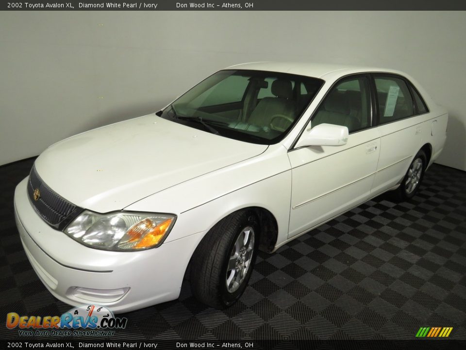 2002 Toyota Avalon XL Diamond White Pearl / Ivory Photo #7