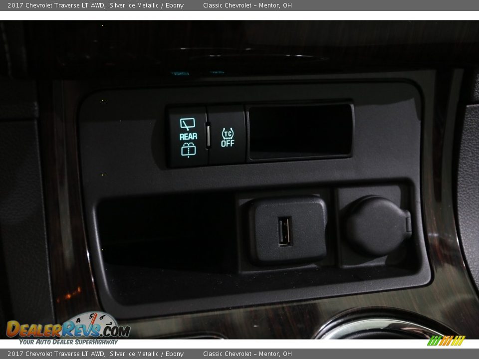 2017 Chevrolet Traverse LT AWD Silver Ice Metallic / Ebony Photo #18