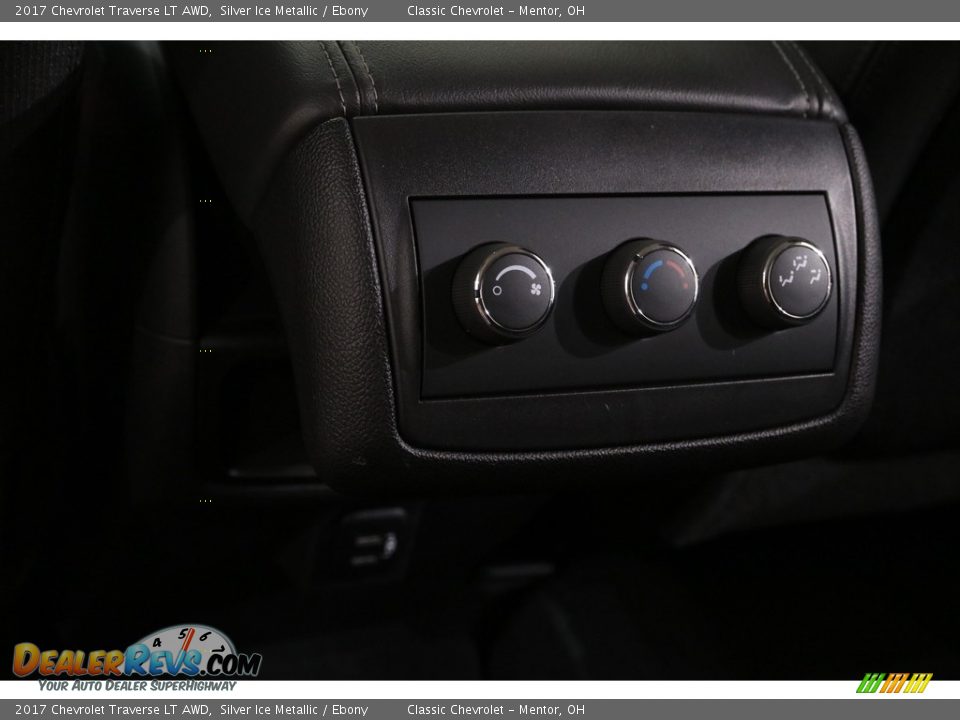 2017 Chevrolet Traverse LT AWD Silver Ice Metallic / Ebony Photo #25