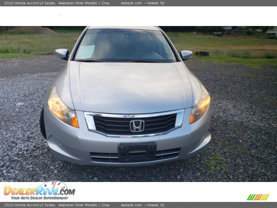 2010 Honda Accord LX Sedan Alabaster Silver Metallic / Gray Photo #2