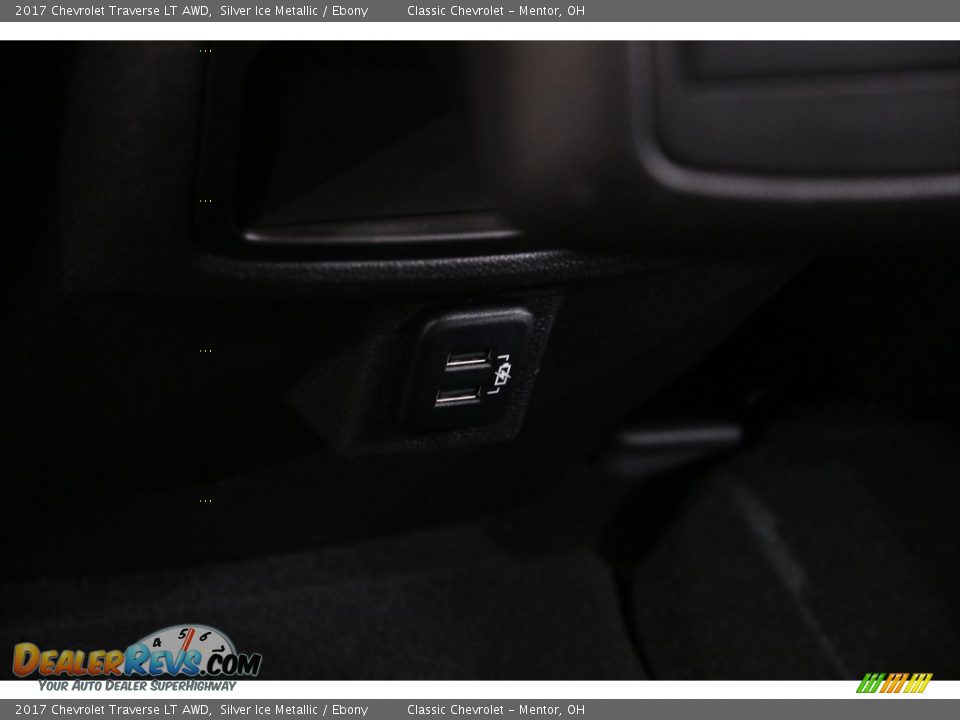 2017 Chevrolet Traverse LT AWD Silver Ice Metallic / Ebony Photo #26