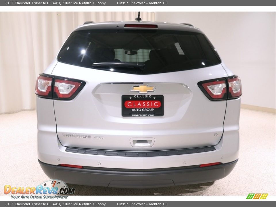 2017 Chevrolet Traverse LT AWD Silver Ice Metallic / Ebony Photo #27