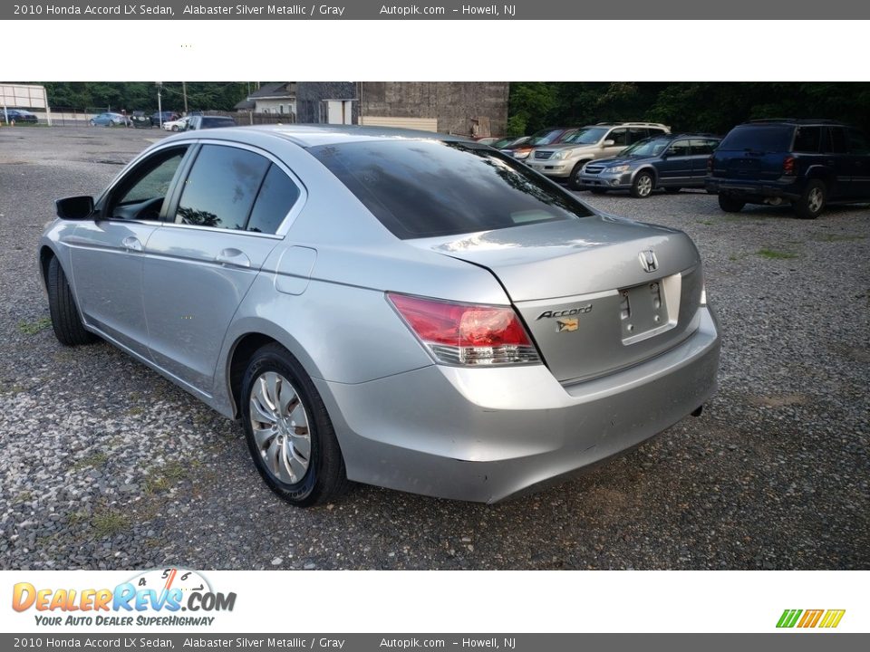 2010 Honda Accord LX Sedan Alabaster Silver Metallic / Gray Photo #5
