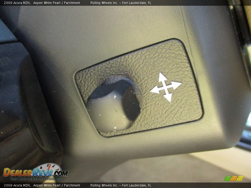 2009 Acura MDX Aspen White Pearl / Parchment Photo #19