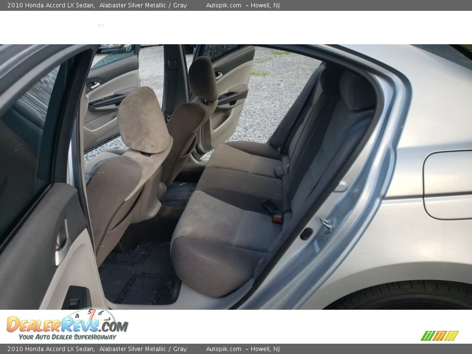 2010 Honda Accord LX Sedan Alabaster Silver Metallic / Gray Photo #10