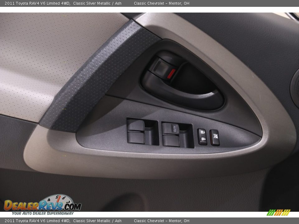 2011 Toyota RAV4 V6 Limited 4WD Classic Silver Metallic / Ash Photo #5