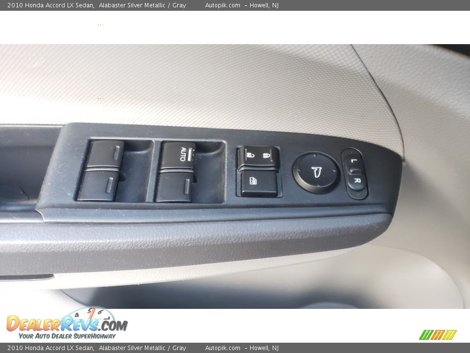 2010 Honda Accord LX Sedan Alabaster Silver Metallic / Gray Photo #17
