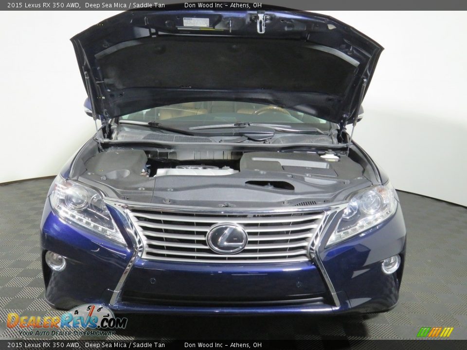 2015 Lexus RX 350 AWD Deep Sea Mica / Saddle Tan Photo #5