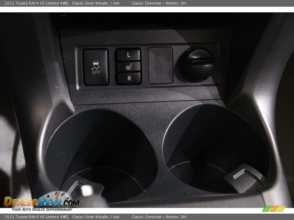 2011 Toyota RAV4 V6 Limited 4WD Classic Silver Metallic / Ash Photo #12