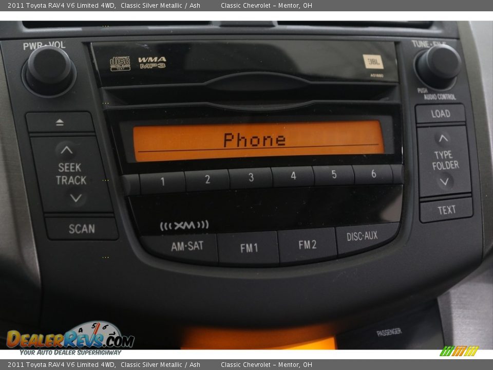 2011 Toyota RAV4 V6 Limited 4WD Classic Silver Metallic / Ash Photo #14