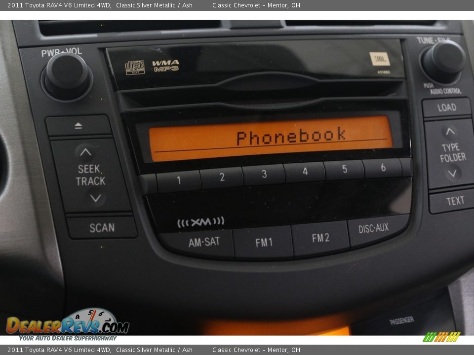 2011 Toyota RAV4 V6 Limited 4WD Classic Silver Metallic / Ash Photo #15