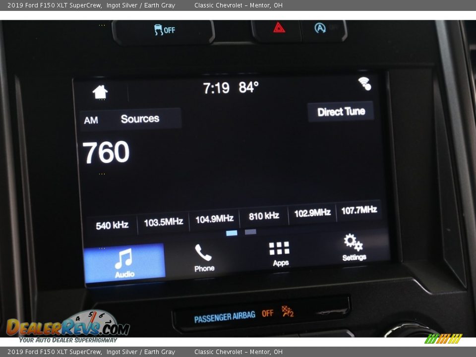 2019 Ford F150 XLT SuperCrew Ingot Silver / Earth Gray Photo #11