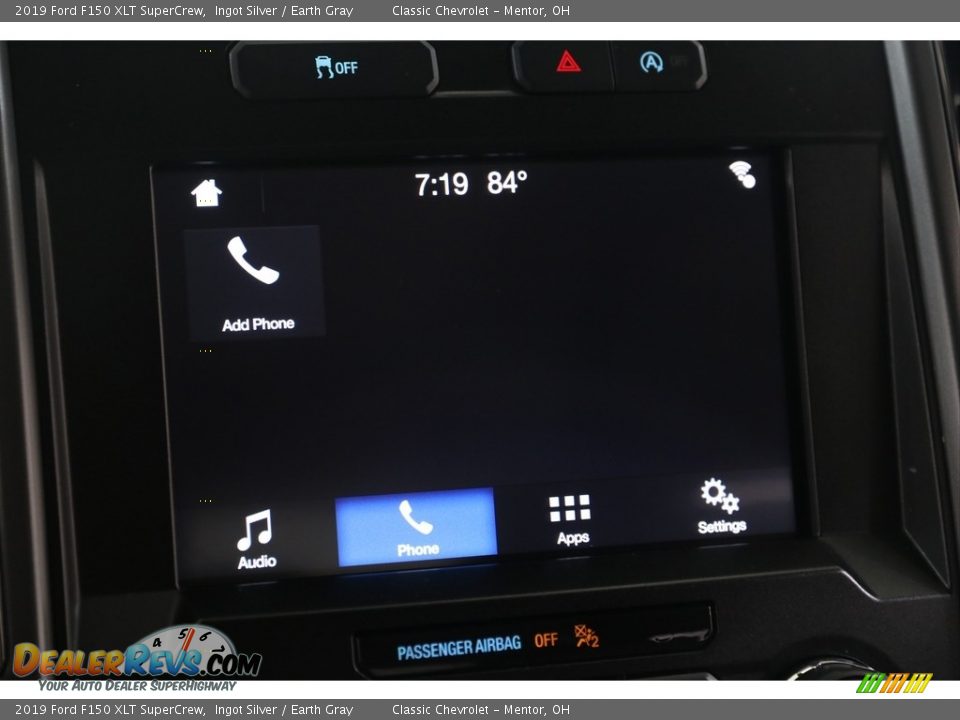 2019 Ford F150 XLT SuperCrew Ingot Silver / Earth Gray Photo #12