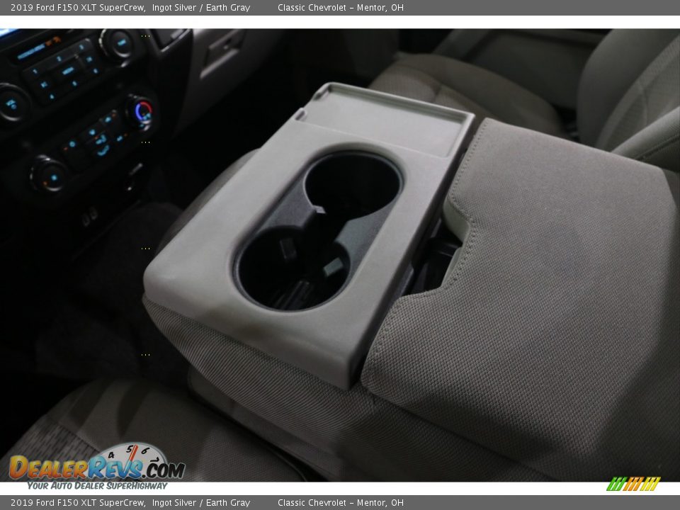 2019 Ford F150 XLT SuperCrew Ingot Silver / Earth Gray Photo #13